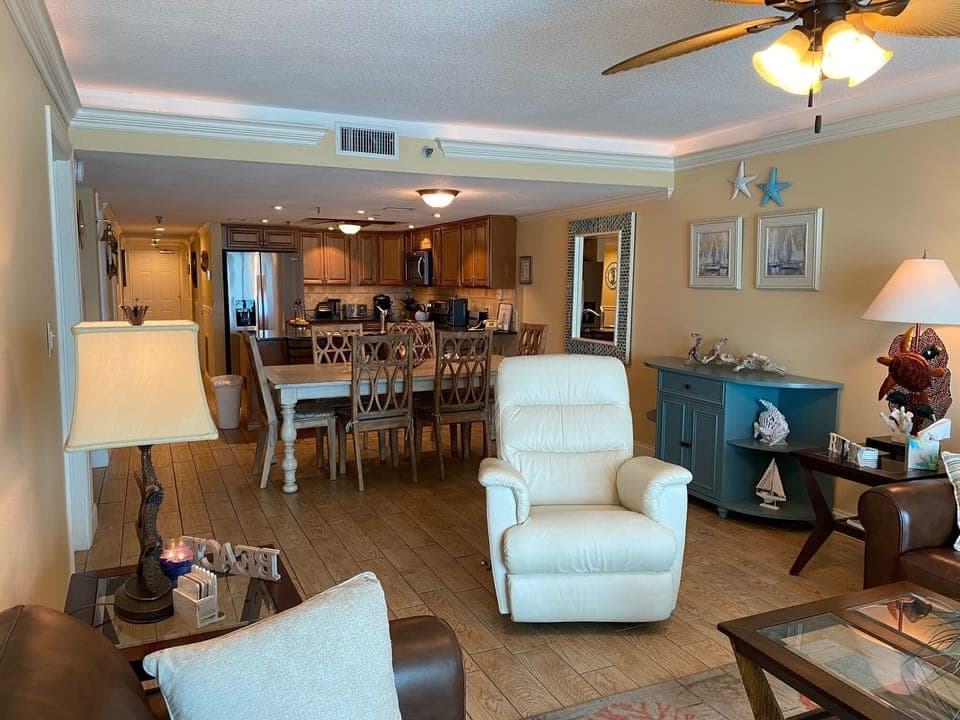 Living room view