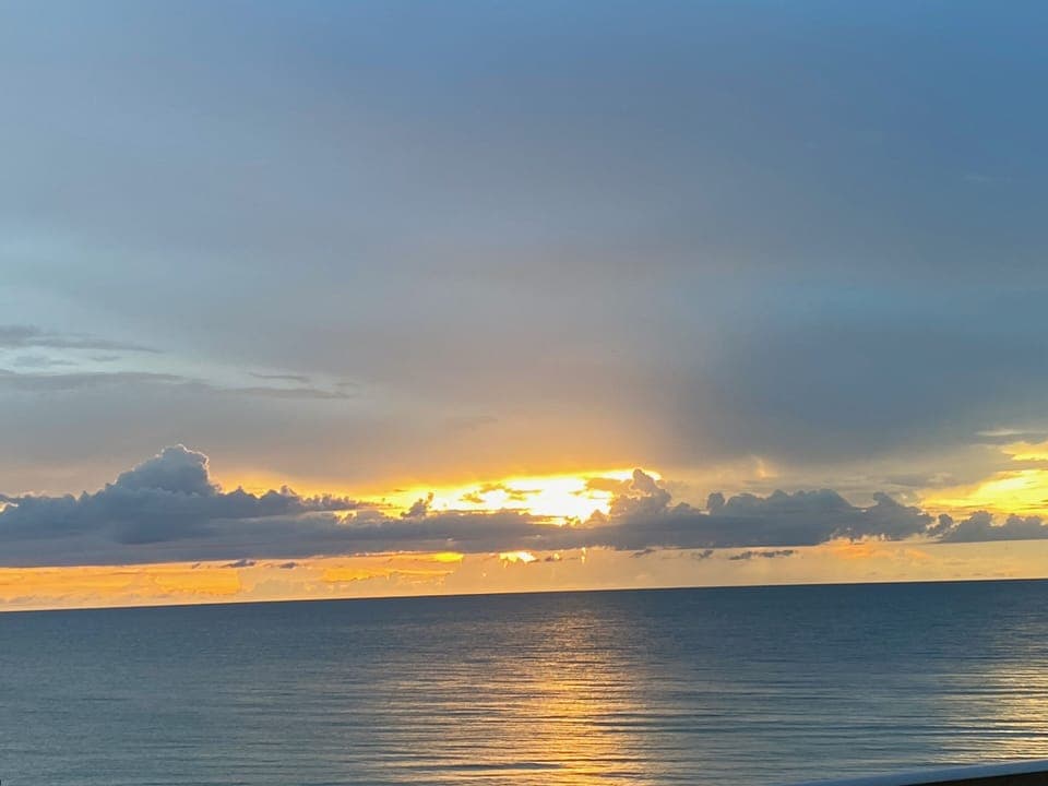 Sunset from the balcony :-)
