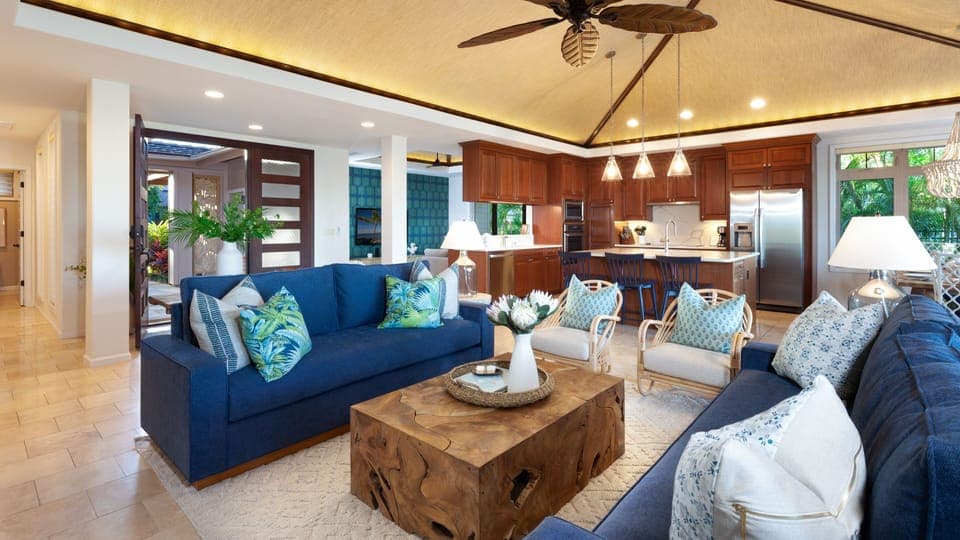 Comfortable great room with plenty of seating