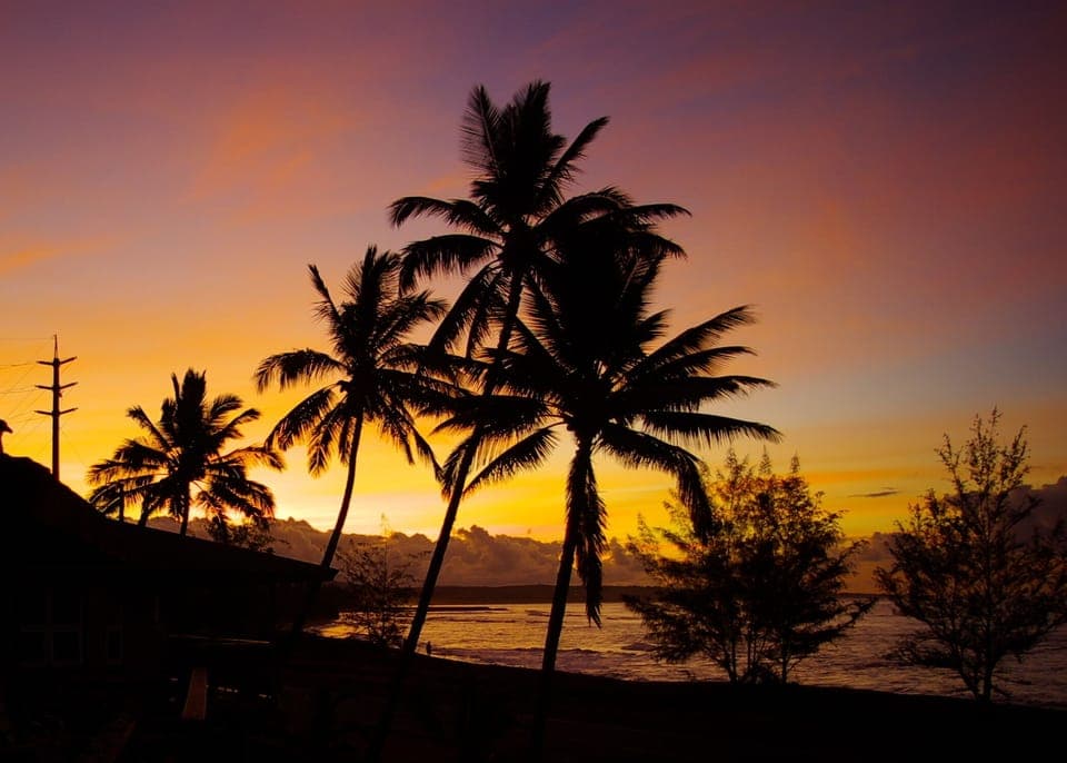 Sunrise at Hale Nalu