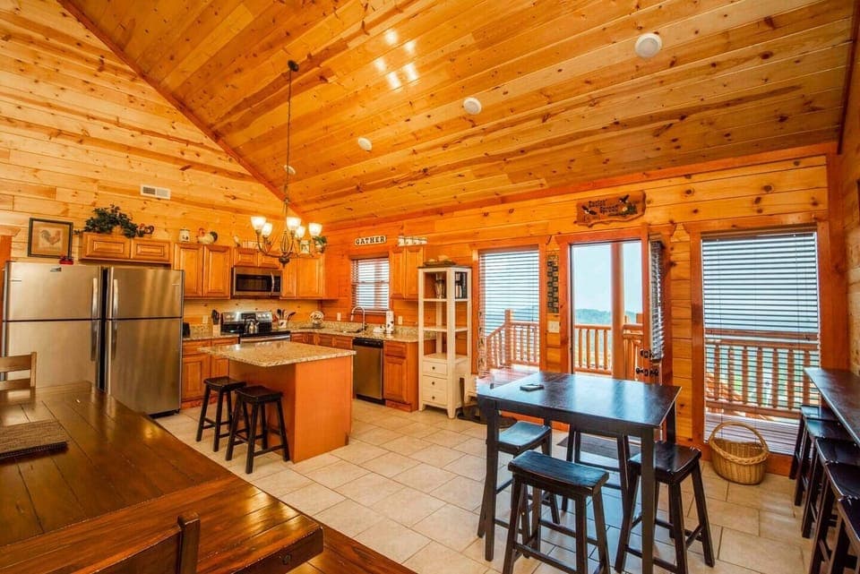 Kitchen with a view