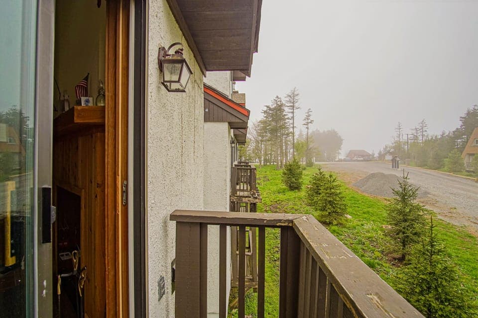 Small balcony