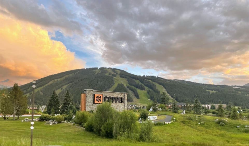 Copper Resort entrance