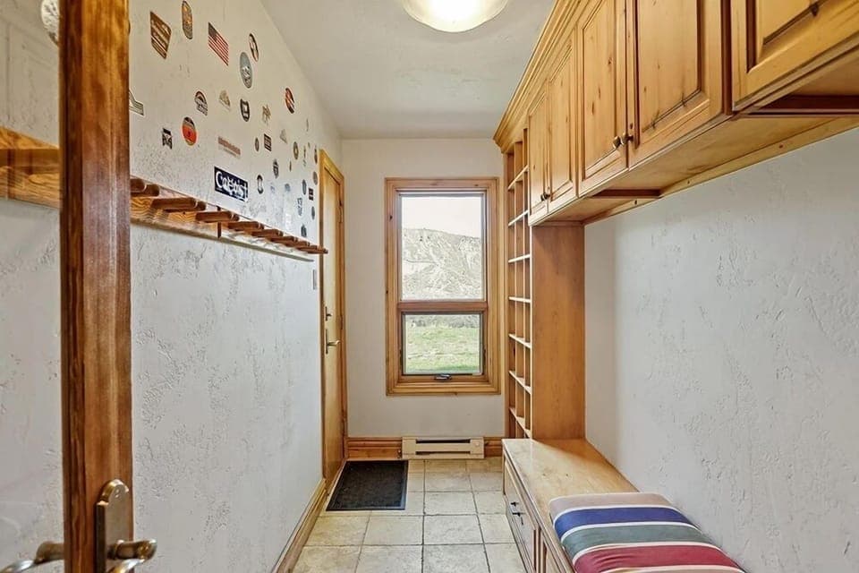 Ski Storage - Mud room