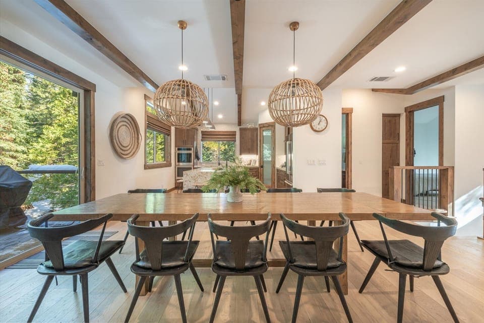 Dining area on 2nd floor