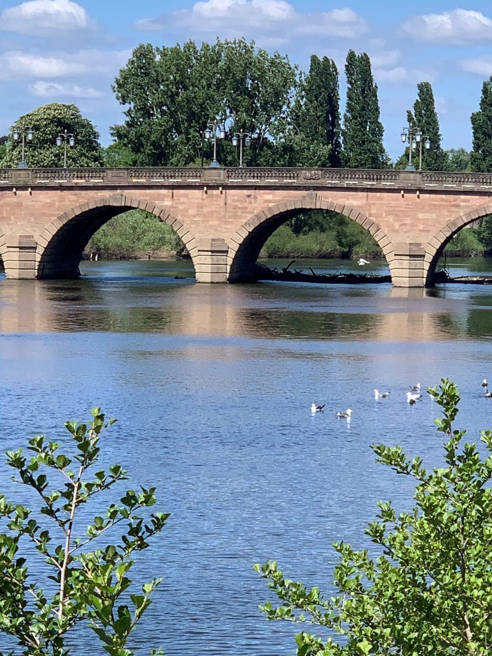 River Severn,  Beautiful walks along the river with cafe bars and promenade