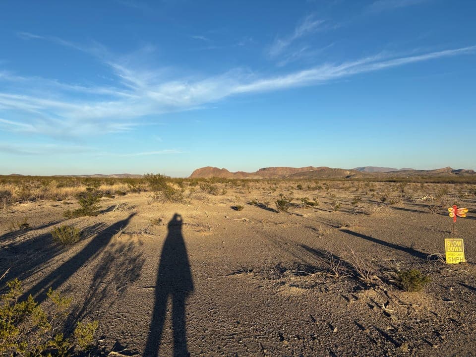 View on walk around the property.