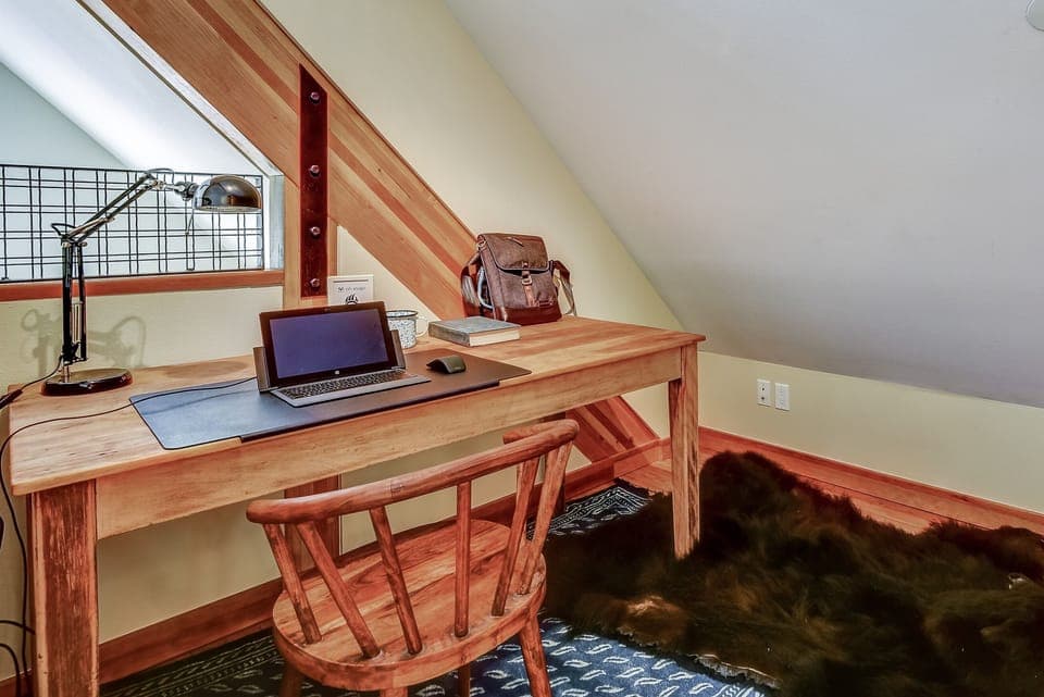 Dedicated office area with complimentary WiFi and Surface Pro