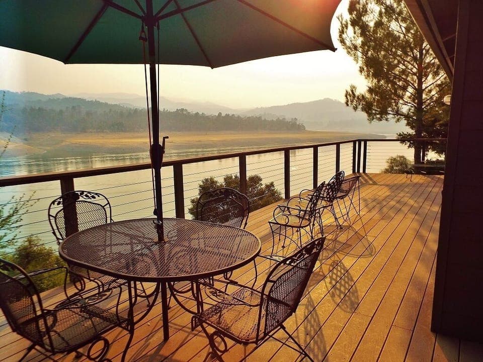 Views from this Unique Lakefront Home