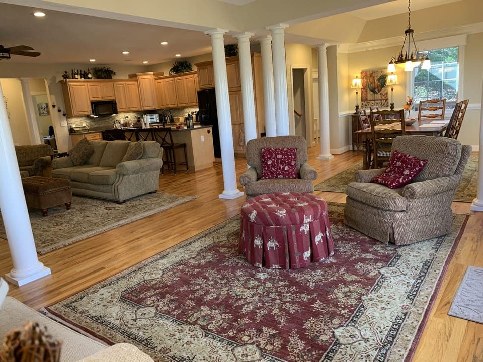Open floor plan