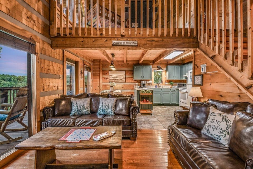 A spacious layout perfect for staying connected with family while cooking or relaxing.