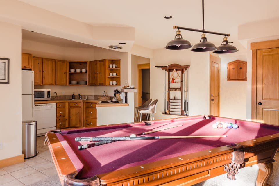 Game night at the billiards table!