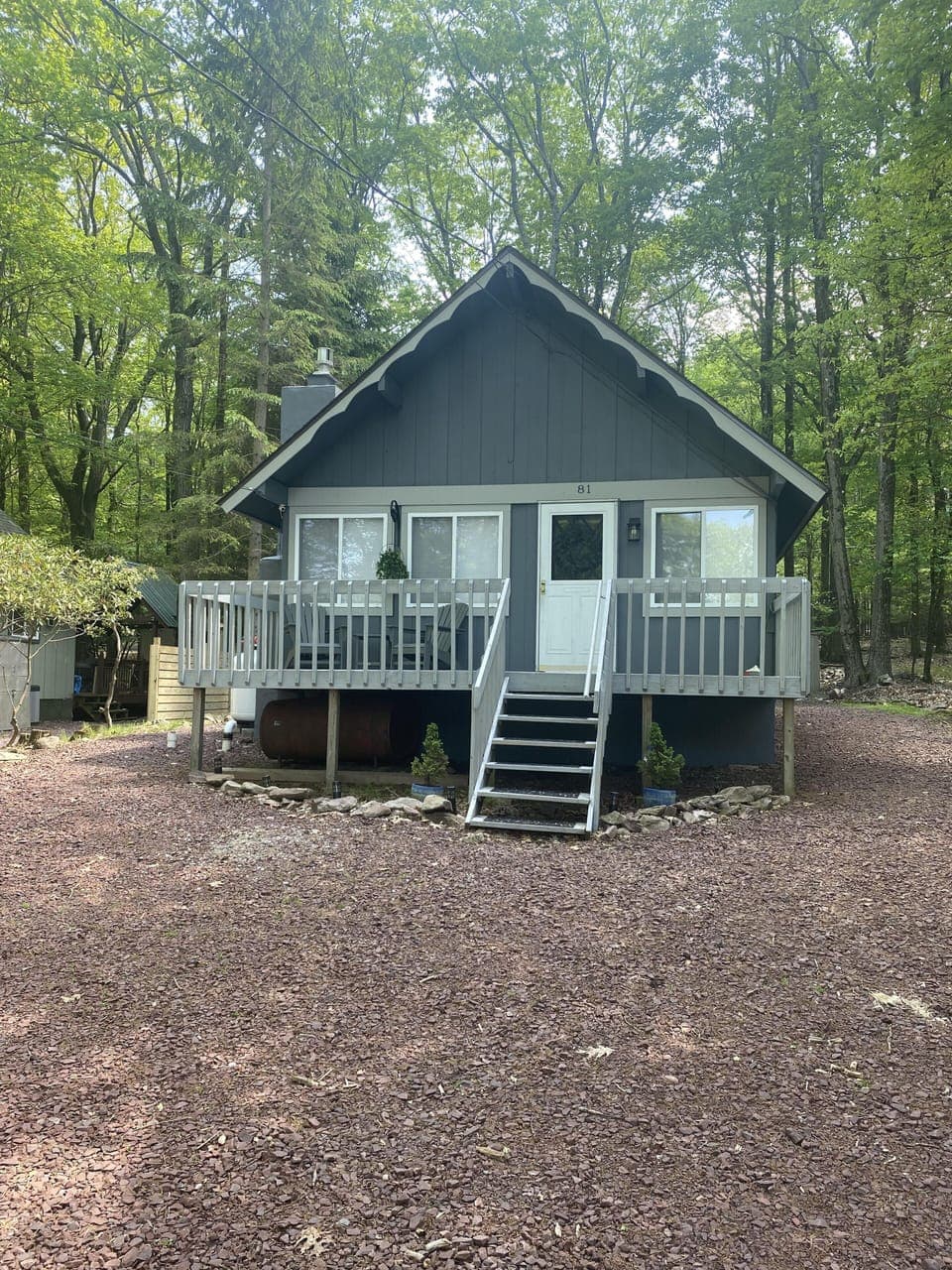 Front of the house