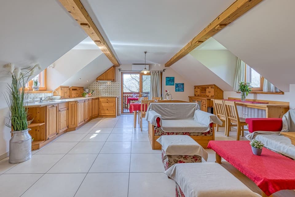 Living and dining room