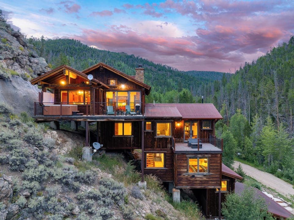 This Amazing Chalet Built Into The Side Of A Cliff