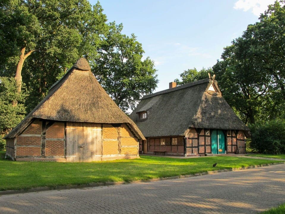 Thatching, House, Home, Property, Cottage, Roof, Building, Farmhouse, Rural Area, Grass