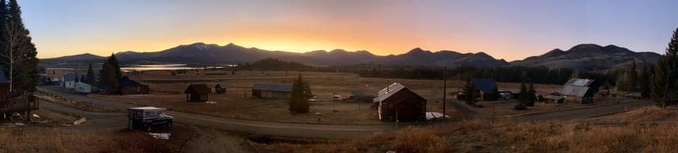 Oh, the sunsets!