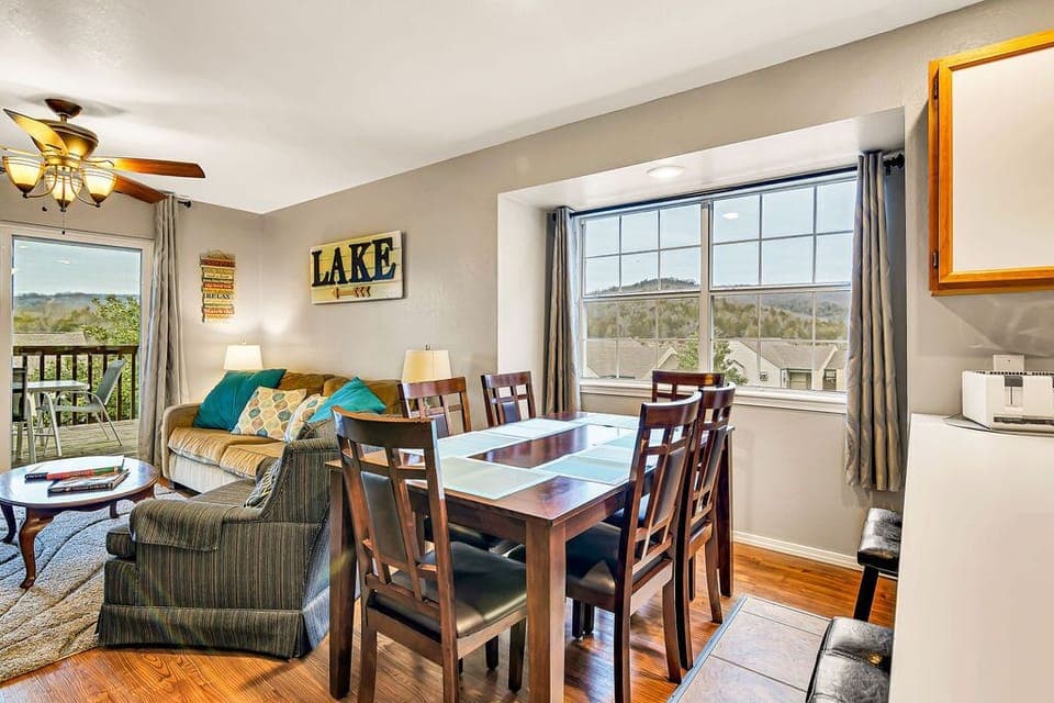 Amazing views, even from the inside. 