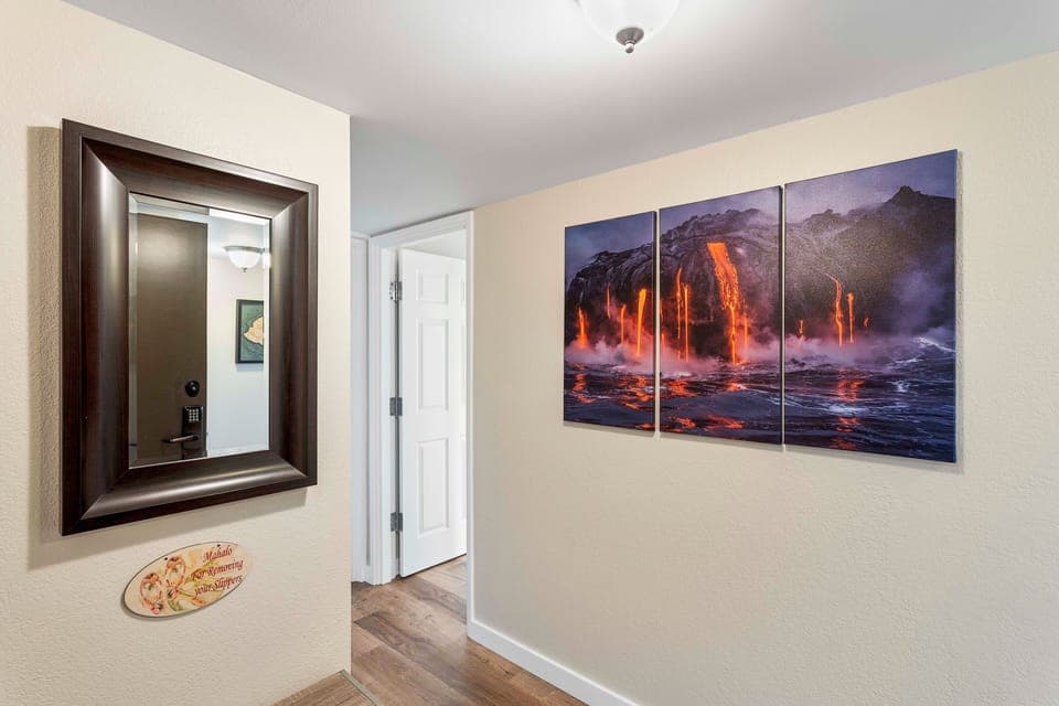 Entry at this Kona Hawaii Vacation Rental