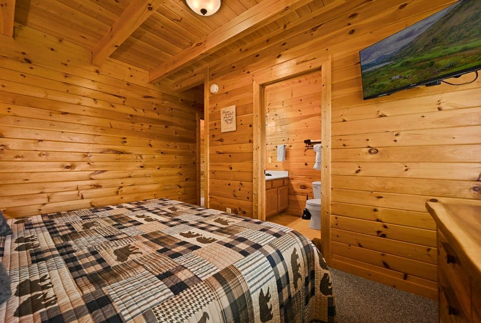 the king beds have memory foam toppers for comfort