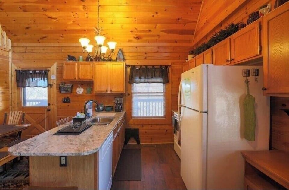 What's cooking?? Fire Extinguisher under the kitchen sink!