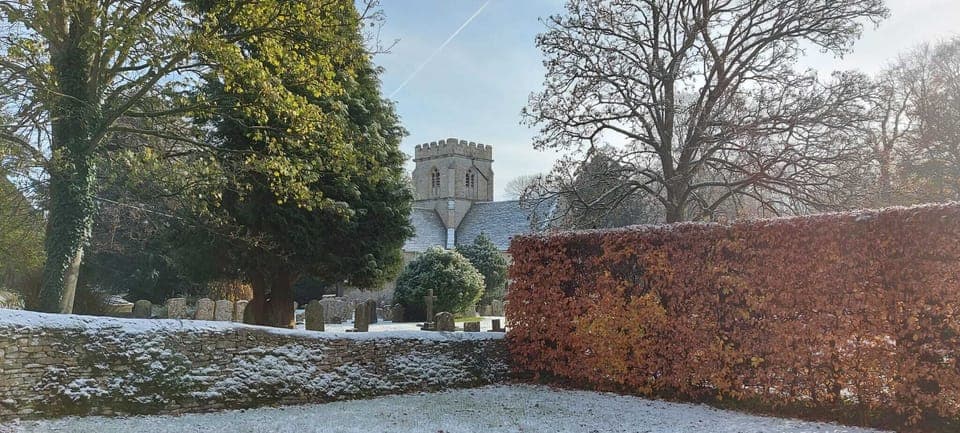 St Kenhelms church Old Minster Lovell