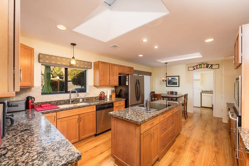 Kitchen and morning area