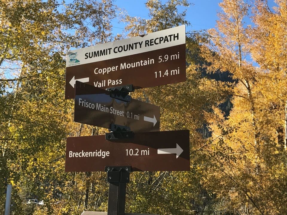 Rec Path intersection just out your door.