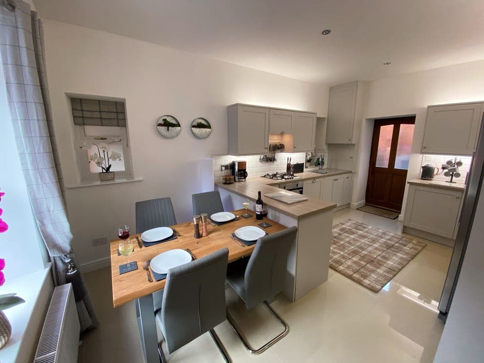 Dining area- With underfloor heating.
