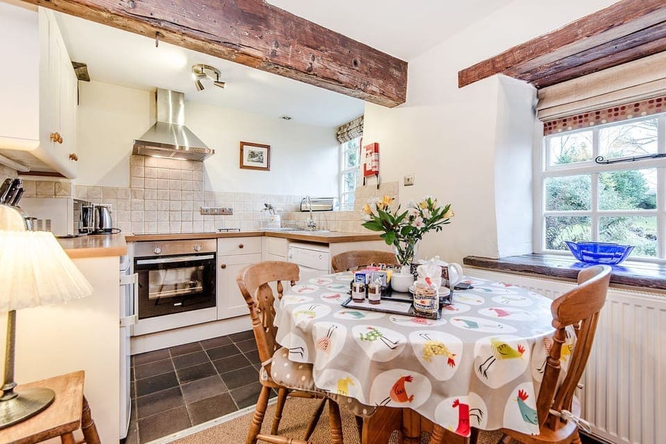 Lavender kitchen diner