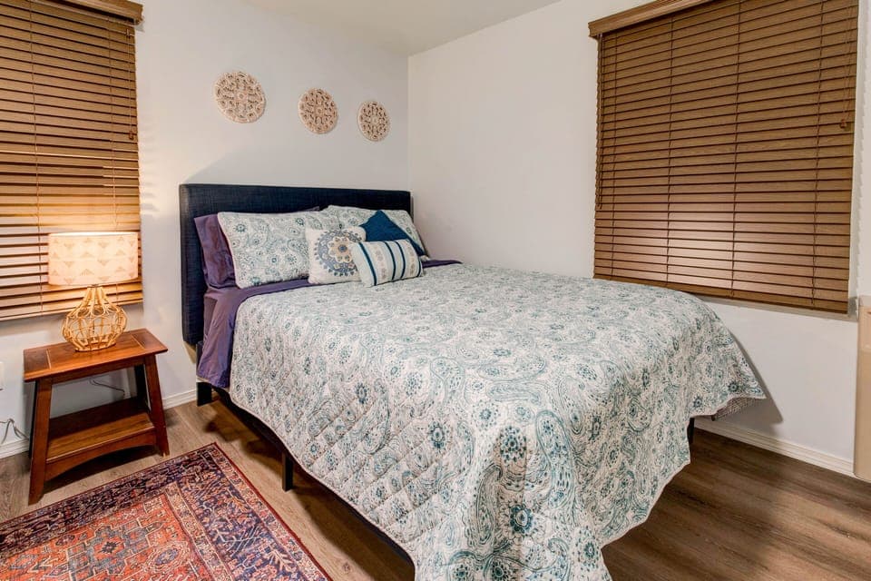 Brand new, comfortable queen bed