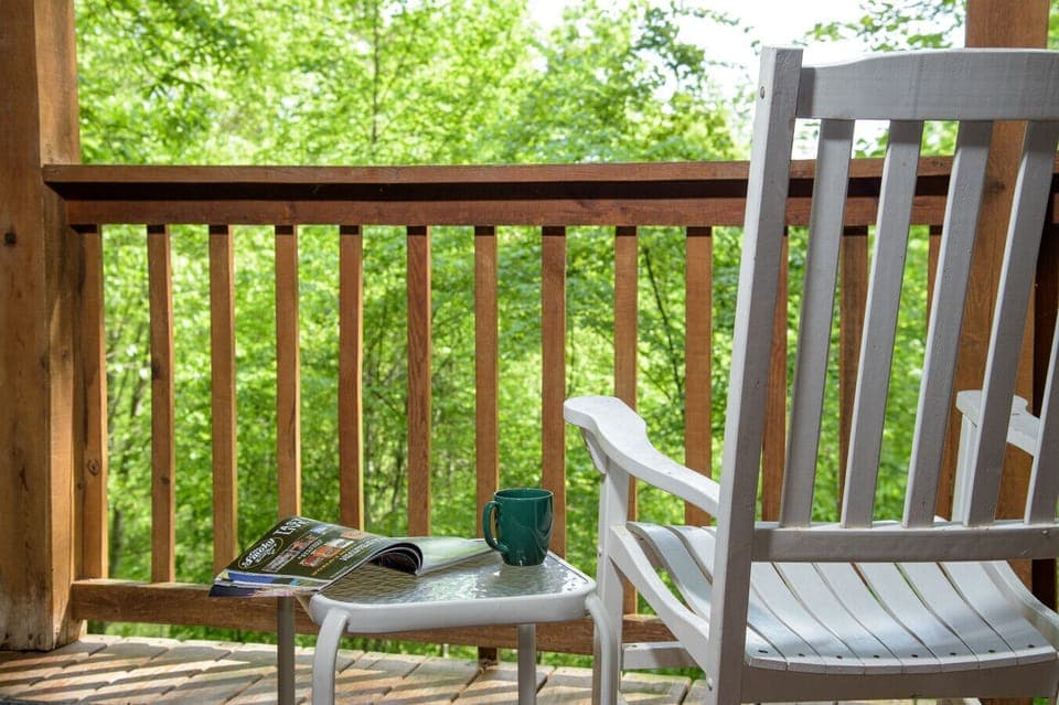 Rear deck