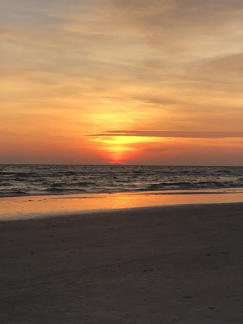 Sunset at the condo