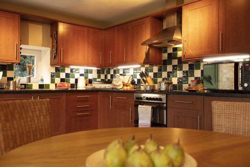 Well equipped kitchen