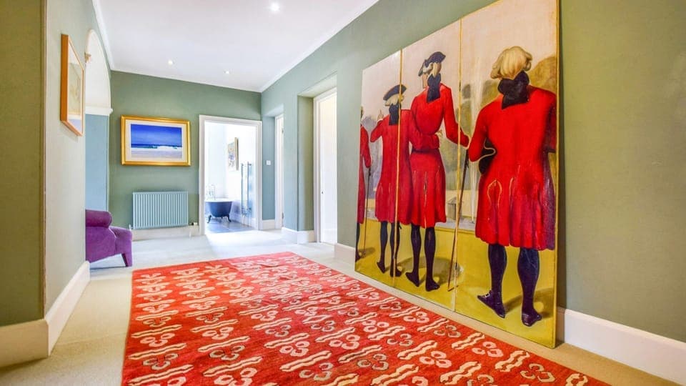 The landing, Kingscote Park House, Bolthole Retreats