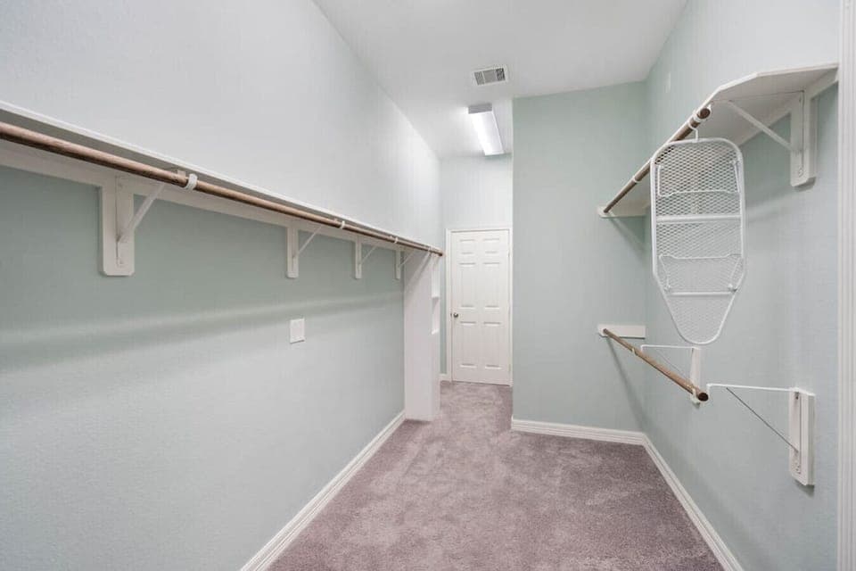 There’s tons of space to store your gear and your luggage