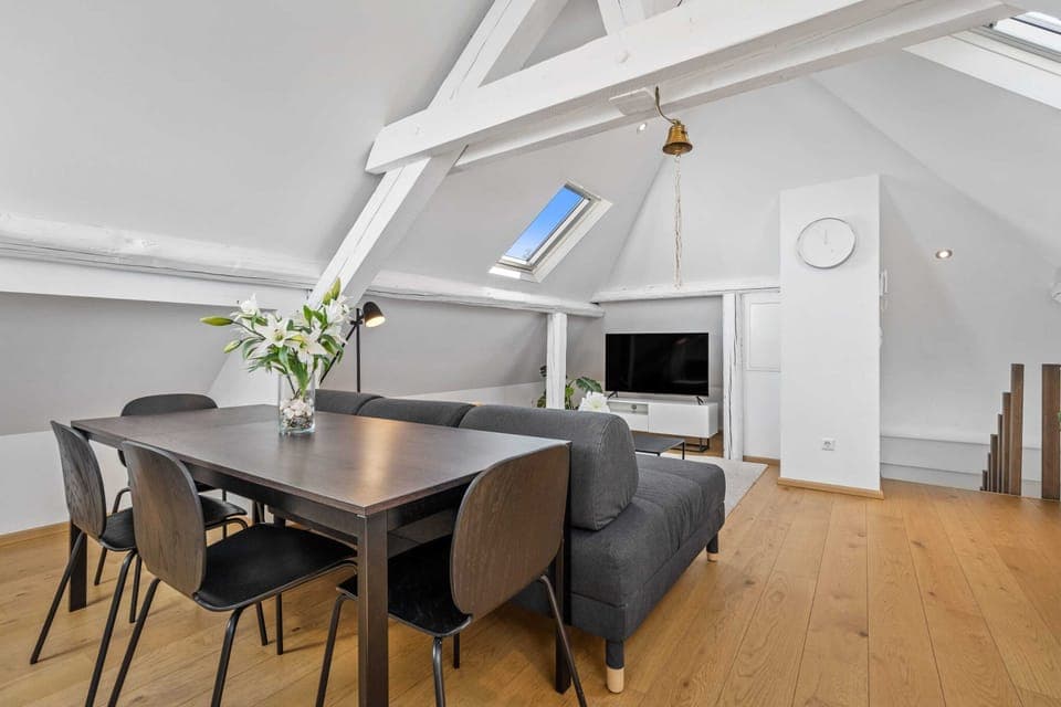 Gather around the table for a meal or a meeting in our spacious dining area.