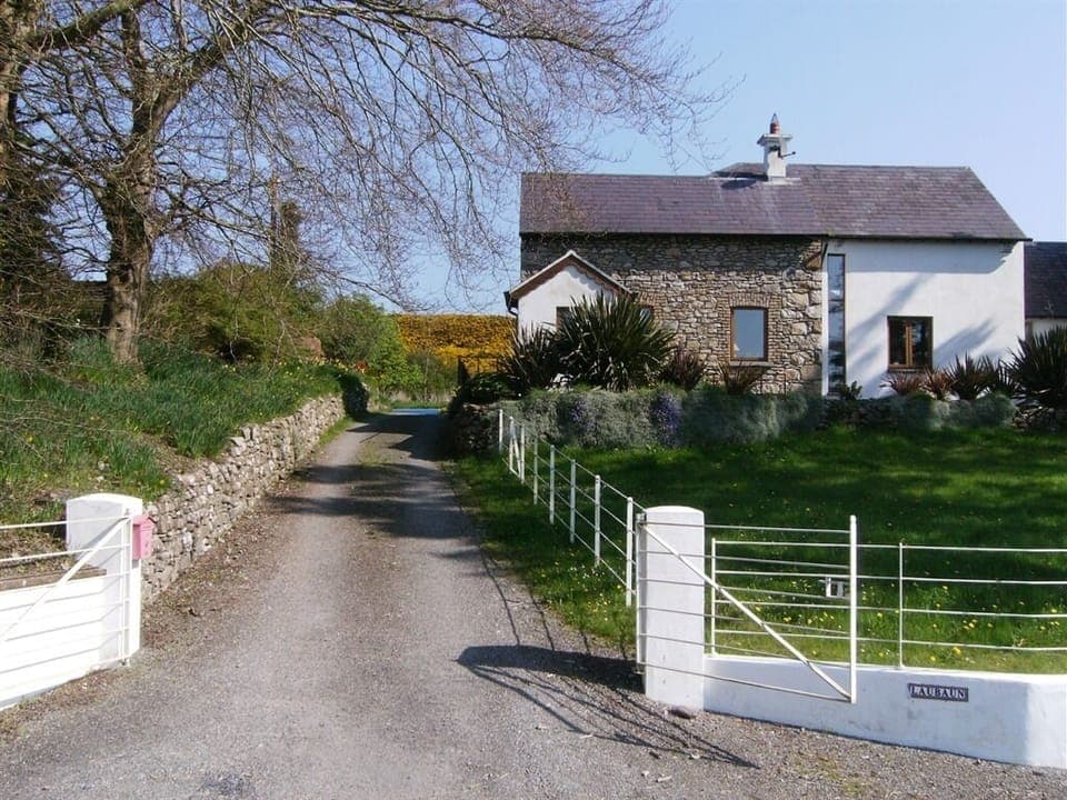 View of our home from the road