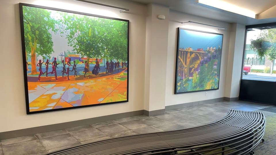 Riverfront Park Travel Apartments Lobby