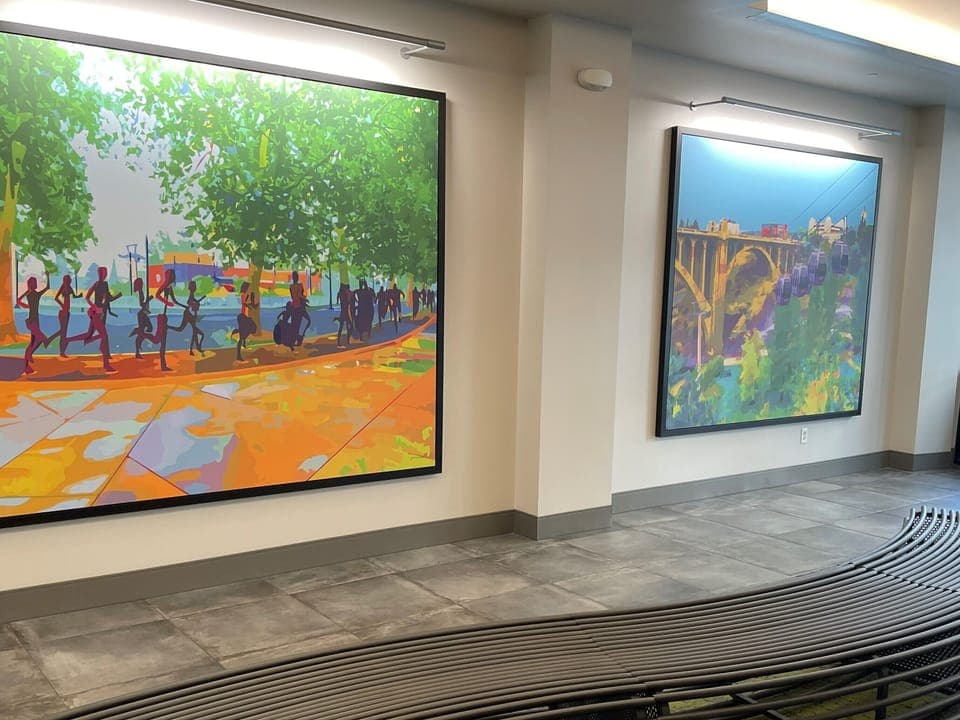 Riverfront Park Travel Apartments Lobby