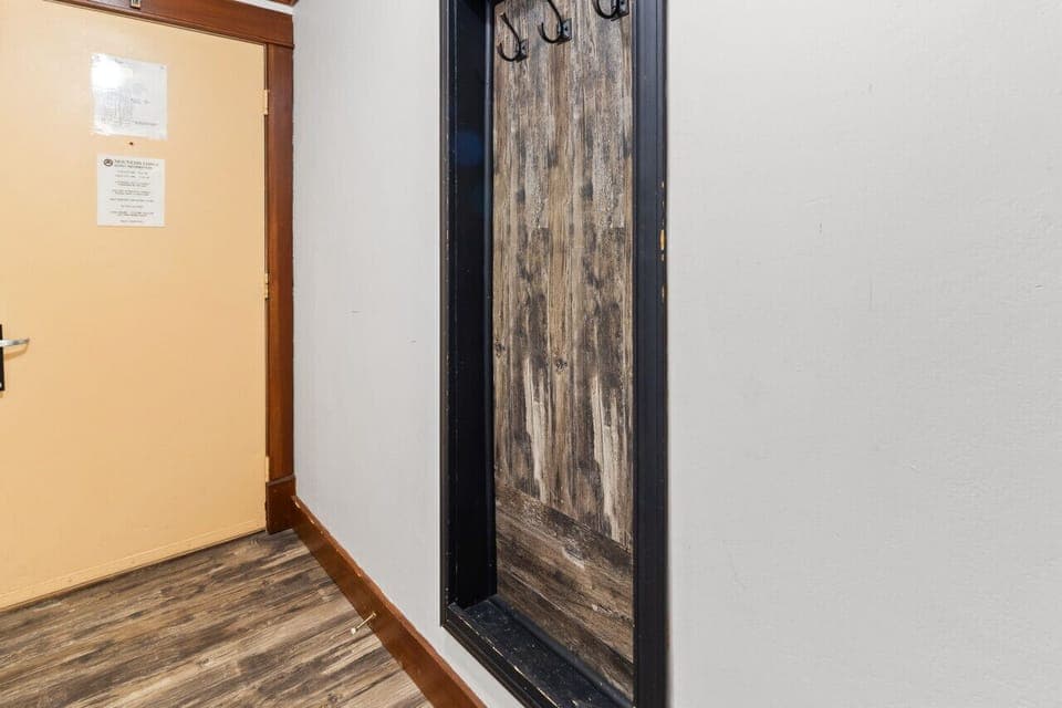 Storage in hallway
