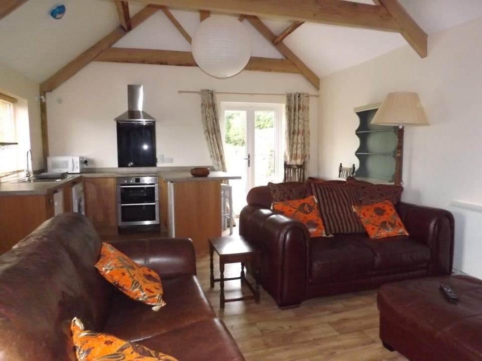 Apple cottage living room