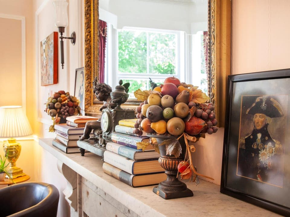 Guests Lounge with Period Fireplace & Features