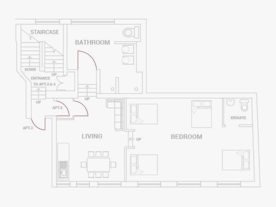 Through the Looking Glass  - Floor Plan
