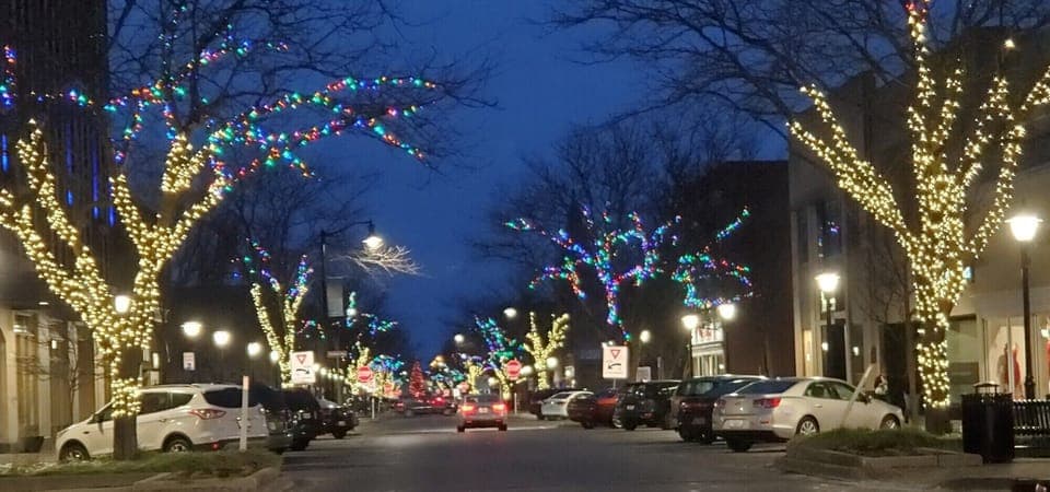 Michigan City’s historical downtown district. 
