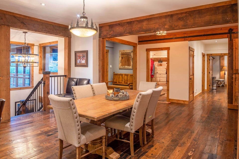 Dining Area | Half Bathroom