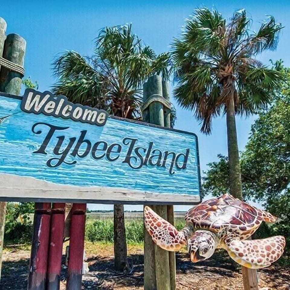 We are just 30 miles from Tybee Island.
