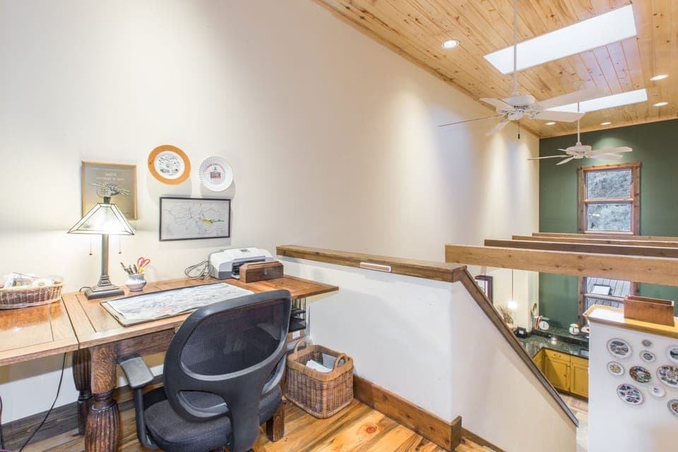 Lofted Office Space with Deck