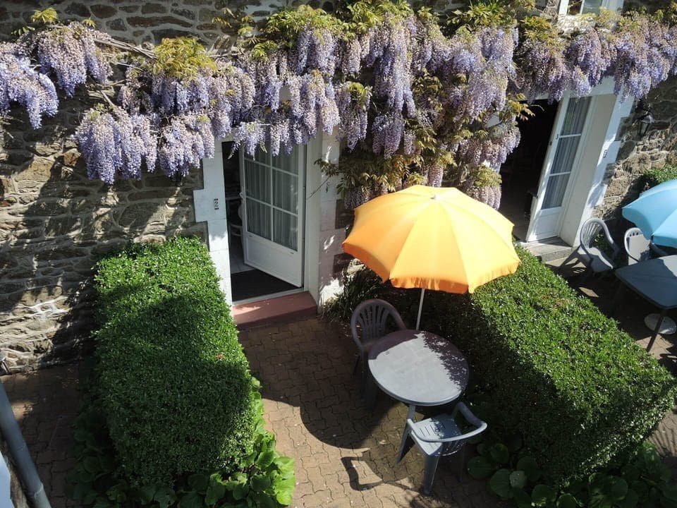 Clos de la Fontaine Dinard, terrasse privée du 2