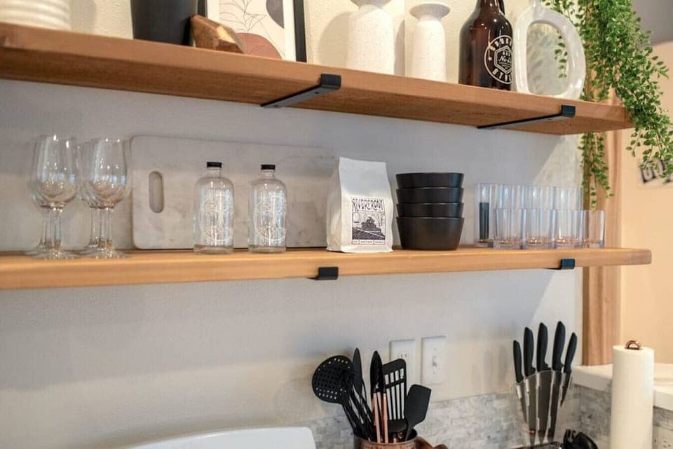 Showcasing reclaimed local wood